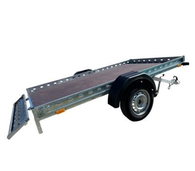 Remorcă REPO transport ATV 2600 x 1350 basculabilă 750 kg